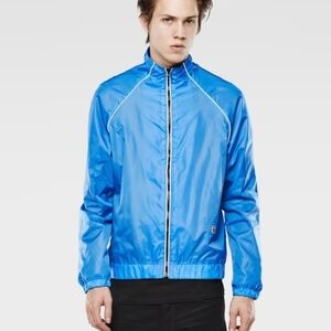 G-Star RAW Blue Midder Bomber Nylon windbreaker Jacket XL